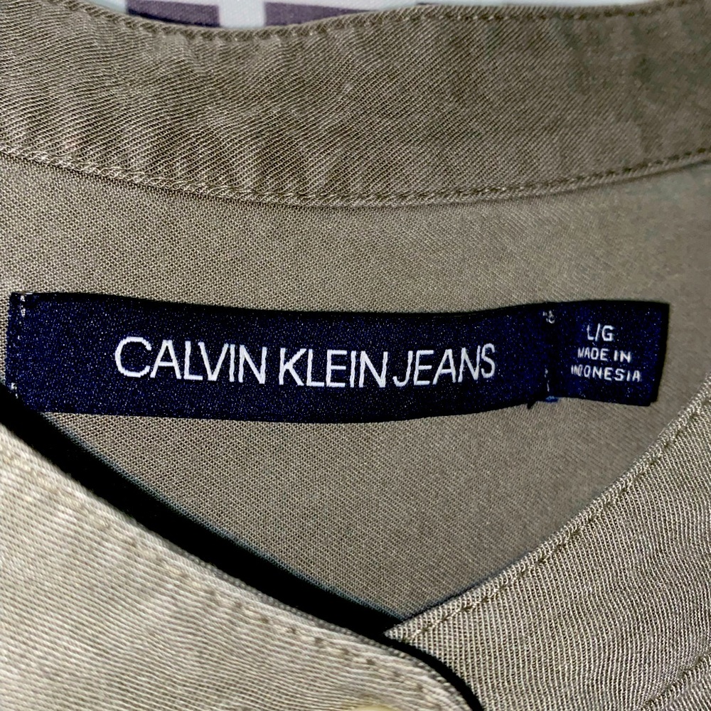 Grey Calvin Klein Blouse